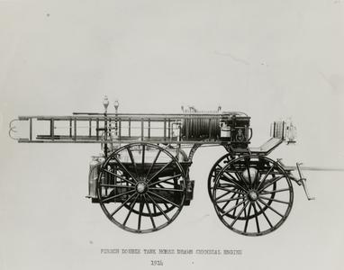 Pirsch horse-drawn fire engine