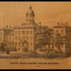 State deaf & dumb asylum, Delavan