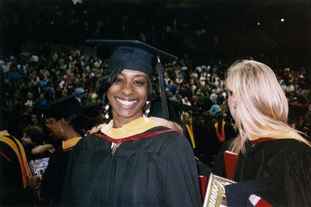 Student at 2006 graduation