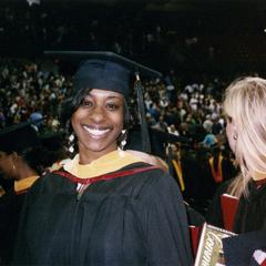 Student at 2006 graduation