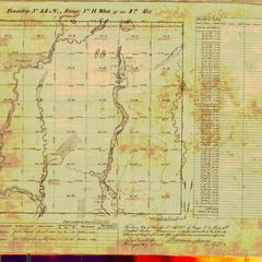 [Public Land Survey System map: Wisconsin Township 34 North, Range 11 West]