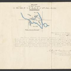 [Public Land Survey System map: Wisconsin Township 08 North, Range 17 East]