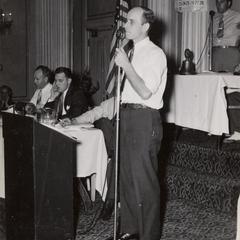 Walter Scott addressing Conservation Congress