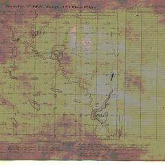 [Public Land Survey System map: Wisconsin Township 28 North, Range 01 West]