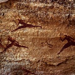 Petroglyph : Hunters Running