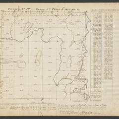 [Public Land Survey System map: Wisconsin Township 10 North, Range 21 East]