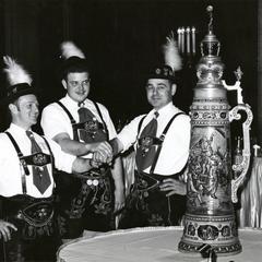 Bavarian folk dancers