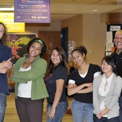 UW-Waukesha Diversity Center staff and students