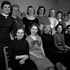 1958 Prom Queen candidates