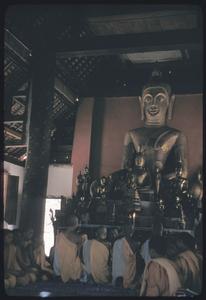 2500th Anniversary of Buddhism- interior of Vat Mai