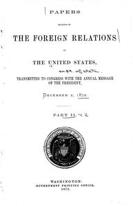Foreign relations of the United States (375 Issues) - UWDC - UW