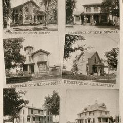 Evansville, Wisconsin residences, 1900