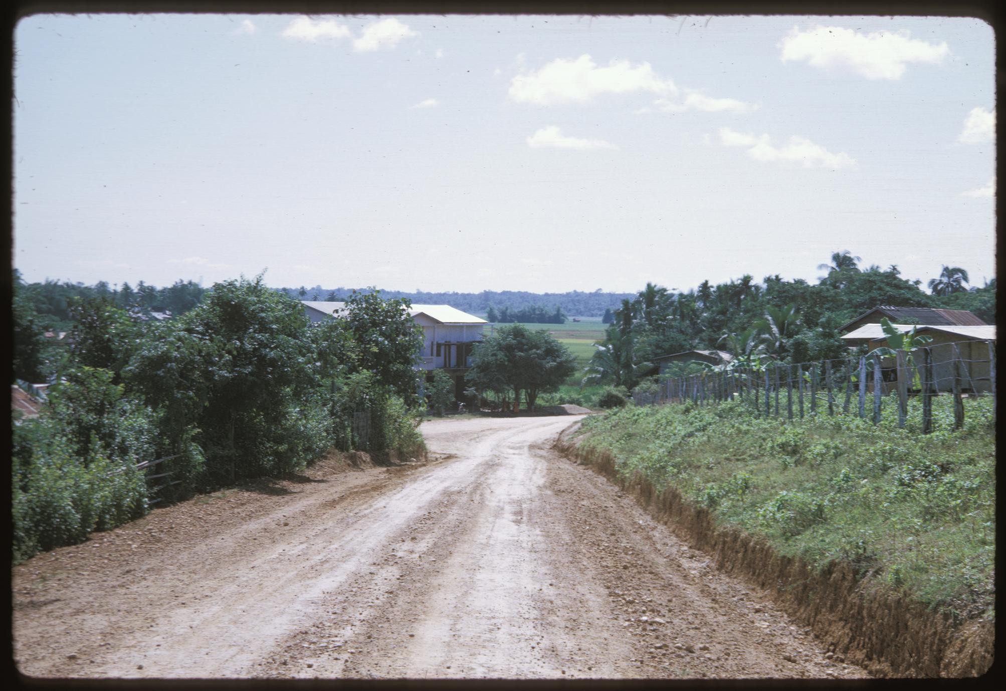 Roads leading into town