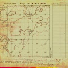 [Public Land Survey System map: Wisconsin Township 14 North, Range 16 East]