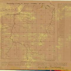 [Public Land Survey System map: Wisconsin Township 50 North, Range 07 West]