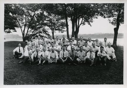 The Graduate Club picnic group photograph