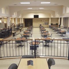 Campus cafeteria, 2016