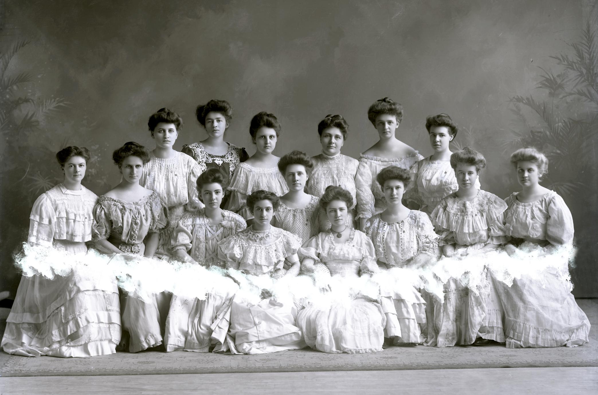 Sorority Chi Omega 1907 UWDC UW Madison Libraries