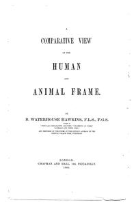 A comparative view of the human and animal frame