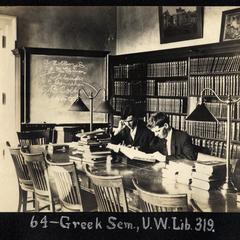 'Greek Sem. UW Lib. 319'