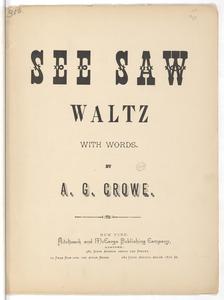 See saw waltz with words