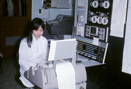 Woman in the lab