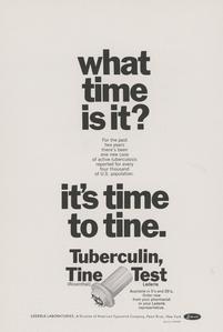 Tuberculin Tine Test advertisement