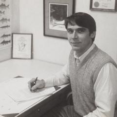 Mike Dombeck in his Washington office