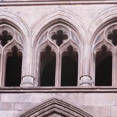 Carlisle Cathedral interior choir triforium