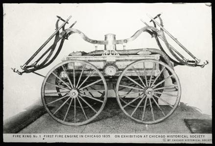 Chicago's first fire engine