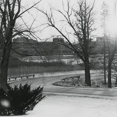 Winter landscape at UW-Parkside