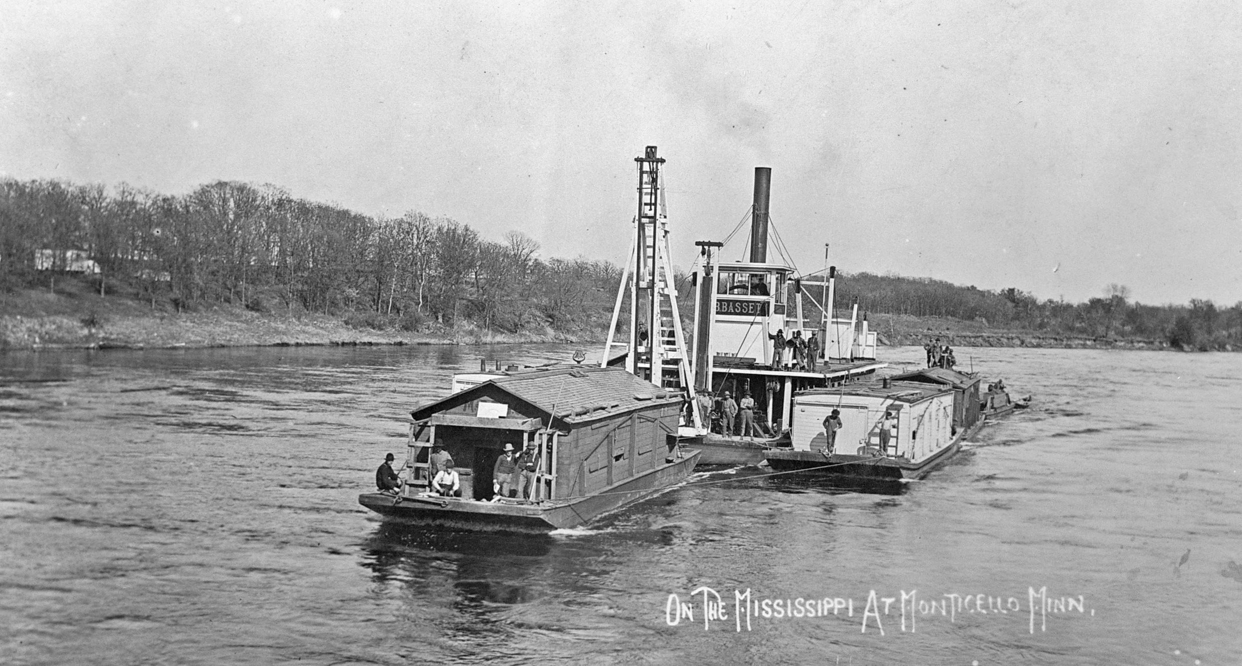 ‎J. B. Bassett (Towboat, 1894-1917) - UWDC - UW-Madison Libraries