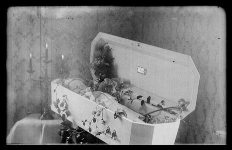 Child in casket