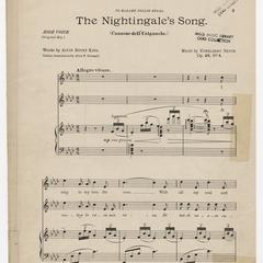 Nightingale's song