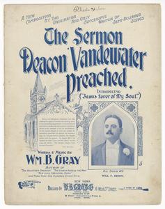 Sermon Deacon Vandewater preached