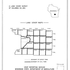 Columbia County, Wisconsin : a land cover survey of Columbia Co, Wis.