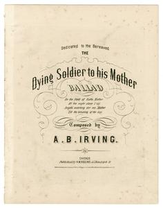Dying soldier to his mother