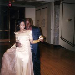 Two students at 2000 Ebony Ball