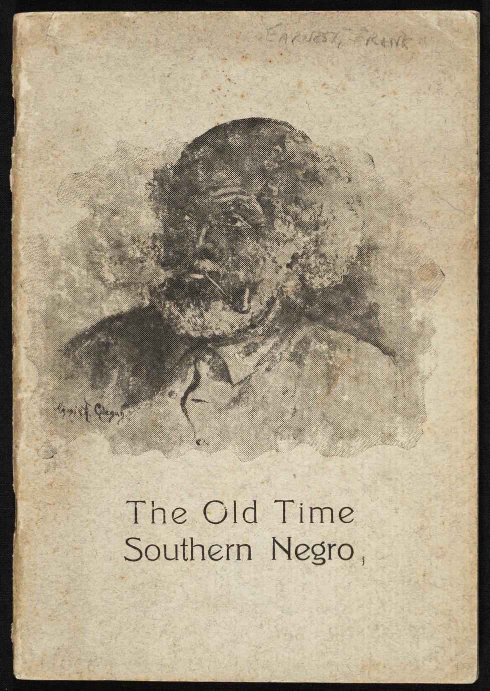 The old time southern negro : a lecture (1 of 2)