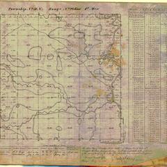 [Public Land Survey System map: Wisconsin Township 31 North, Range 20 East]