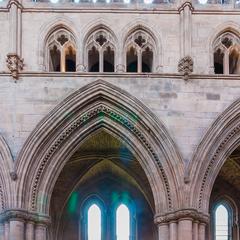 Carlisle Cathedral interior choir north wall