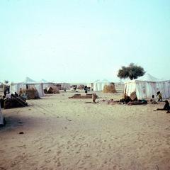 A Refugee Camp Provisioned by the Red Cross Outside Zinder