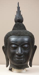 Fragment of a Monumental Statue of the Buddha