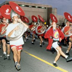 Tubas in the Homecoming Parade