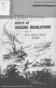 Effects of angling regulations on a wild brook trout fishery