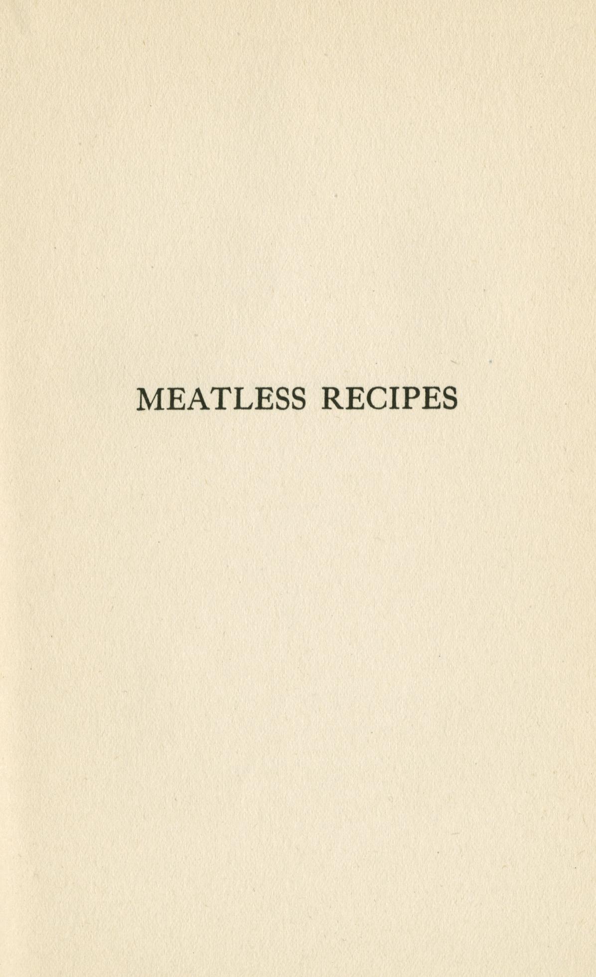 Wheatless and meatless days Full view UWDC UWMadison Libraries