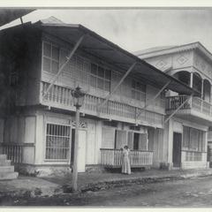 Manila street scene, early 1900s