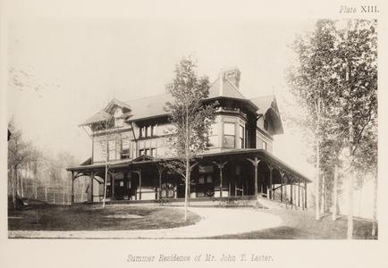 Summer residence of Mr. John T. Lester