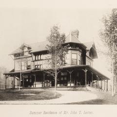 Summer residence of Mr. John T. Lester