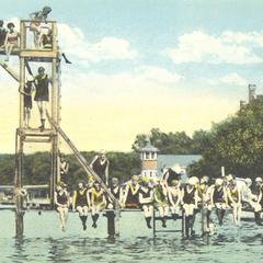 Lake Mendota Diving Platform